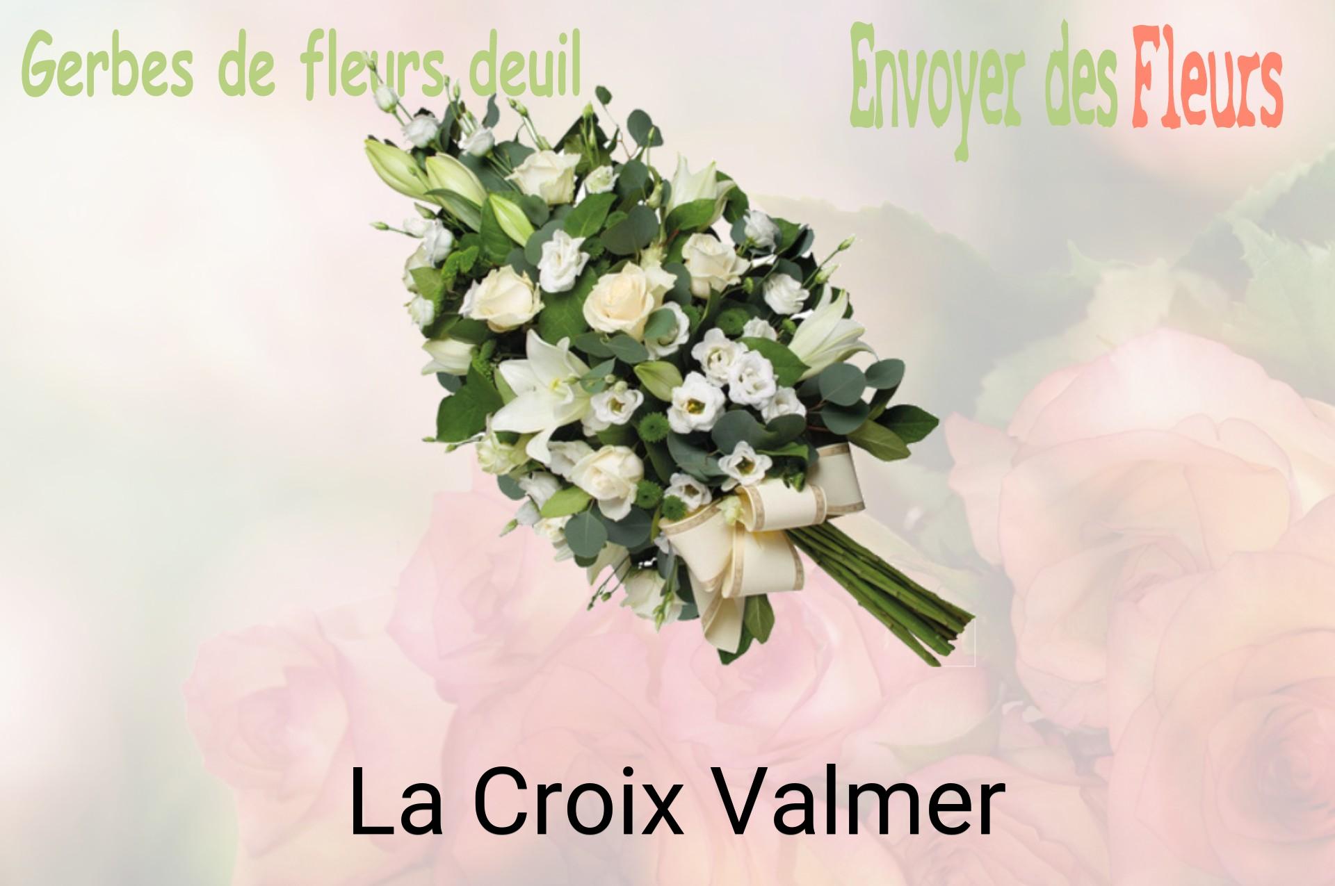Gerbe de fleurs de deuil livrée à La Croix-Valmer
